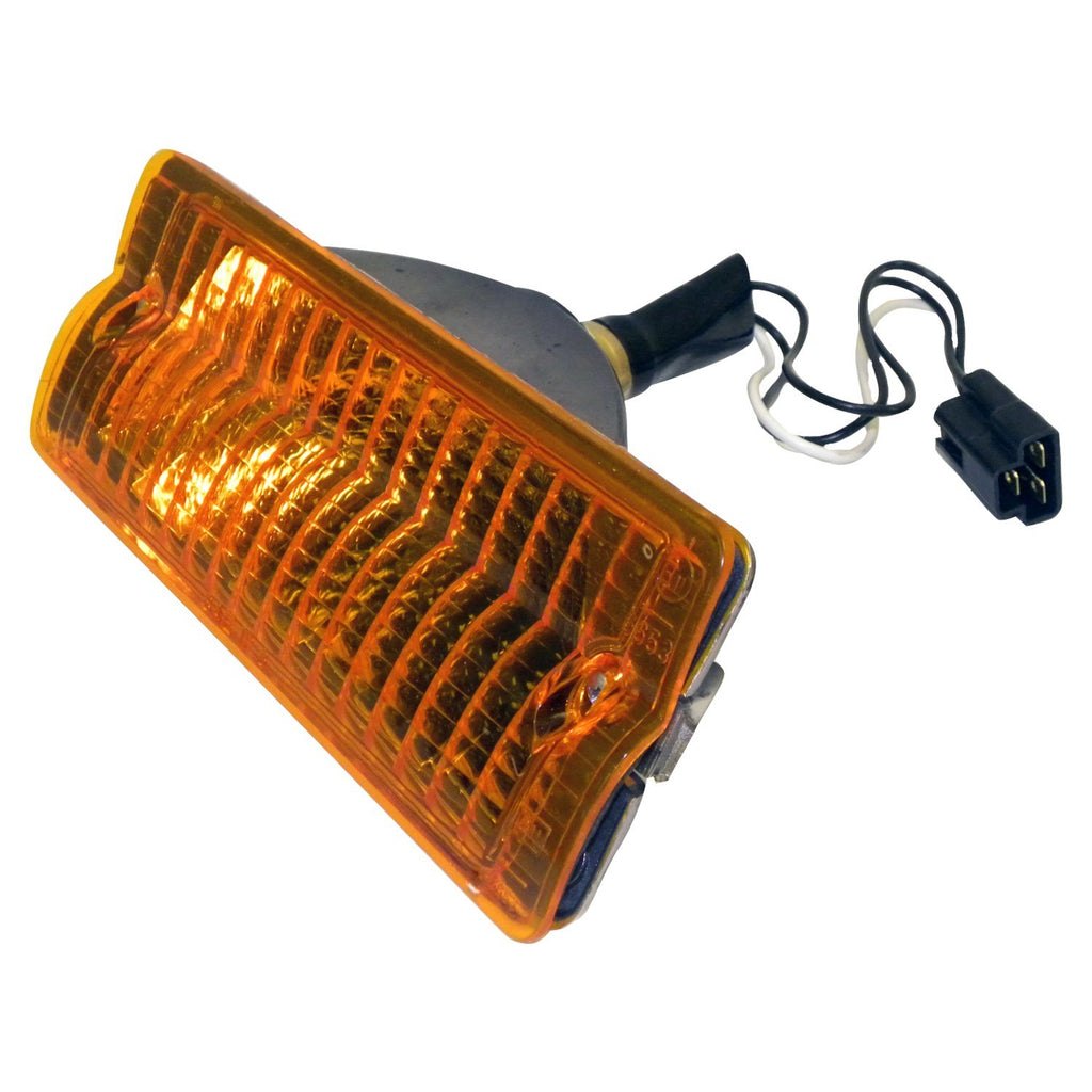 Crown Automotive Jeep Replacement J5460106 Right Front Parking Lamp for Jeep 76-91 SJ, J-Series, Incl. Lamp, Bulb & Harness for Select Jeep Cherokee, Jeep Grand Wagoneer, Jeep J10, Jeep J20, Jeep Wagoneer