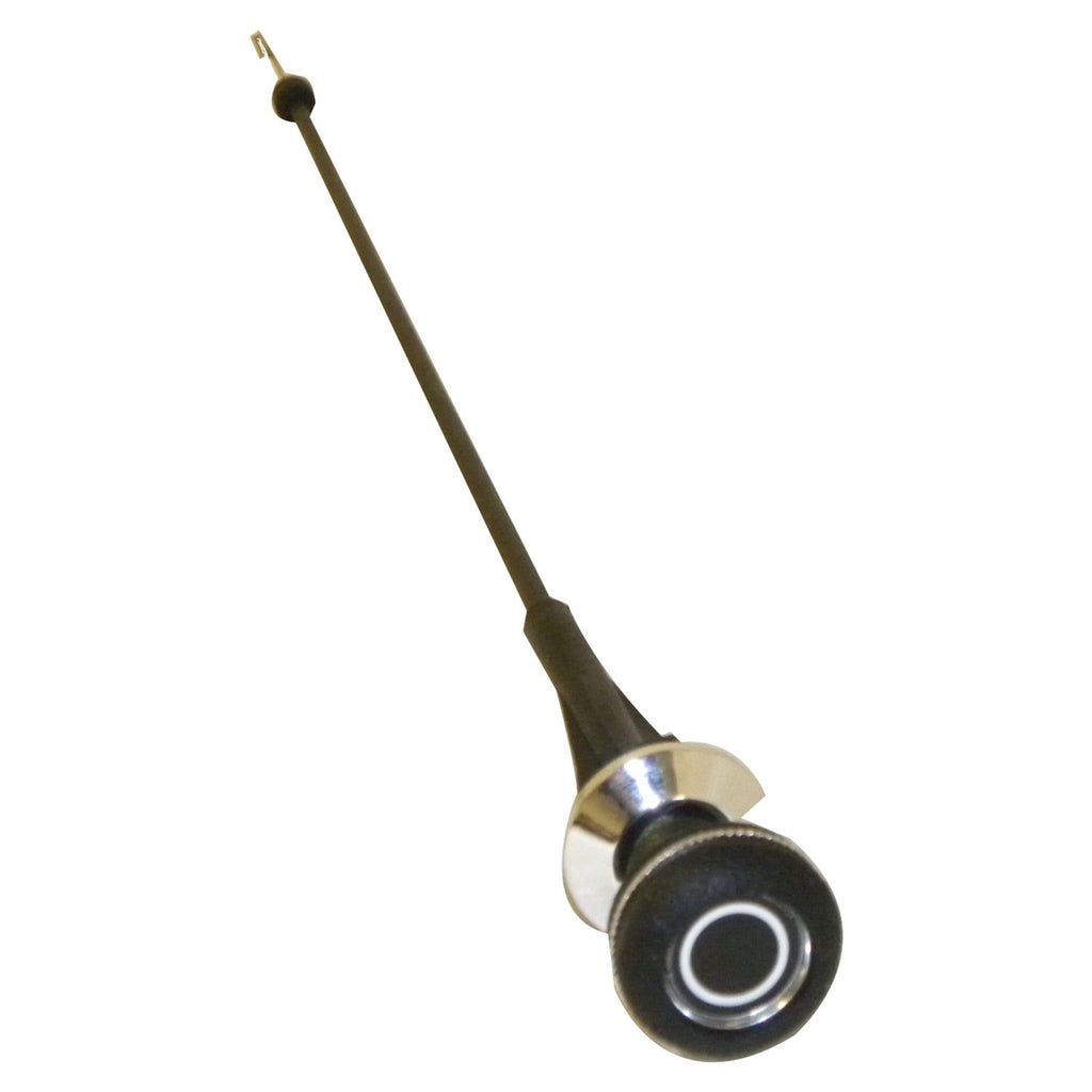 Crown Automotive Jeep Replacement J5463655 Heater & Defrost Cable for 1978-86 Jeep CJ-5, CJ-7, CJ-8, 21.625 inches long for Select Jeep CJ5, Jeep CJ7, Jeep Scrambler