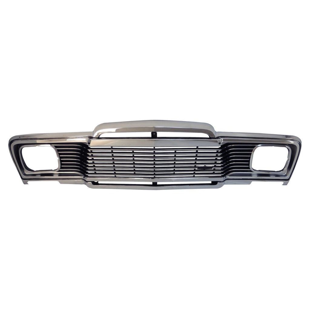 Crown Automotive Jeep Replacement J5465070 Chrome Grille for Jeep 79-85 SJ Grand Wagoneer and 79-80 J-10, J-20 Trucks for Select Jeep Cherokee, Jeep Grand Wagoneer, Jeep J10, Jeep J20, Jeep Wagoneer