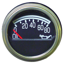 Load image into Gallery viewer, Crown Automotive Jeep Replacement J5750279 Oil Pressure Gauge for 1979-1986 Jeep CJ-5, CJ-7, CJ-8 w/ 3 Threaded Studs for Select Jeep CJ5, Jeep CJ7, Jeep Scrambler