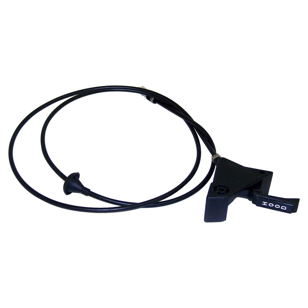 Crown Automotive Jeep Replacement J5758027 Hood Release Cable for 1981-1991 SJ, J-Series for Select Jeep Cherokee, Jeep Grand Wagoneer, Jeep J10, Jeep J20, Jeep Wagoneer