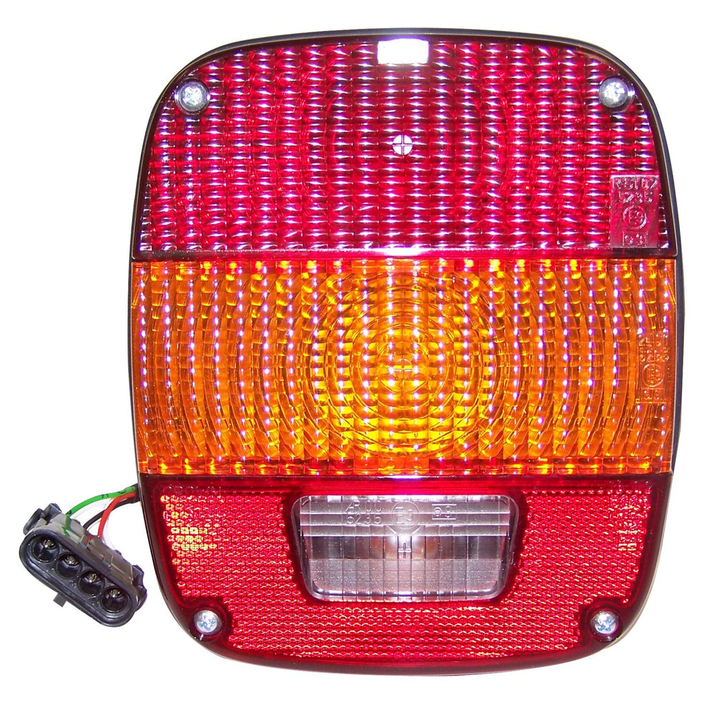 Crown Automotive Jeep Replacement J5764204 Tail Lamp Assembly for Jeep 1981-1995 CJ-5, 7, 8, Europe, Australian, YJ, Europe for Select Jeep CJ5, Jeep CJ7, Jeep Scrambler, Jeep Wrangler