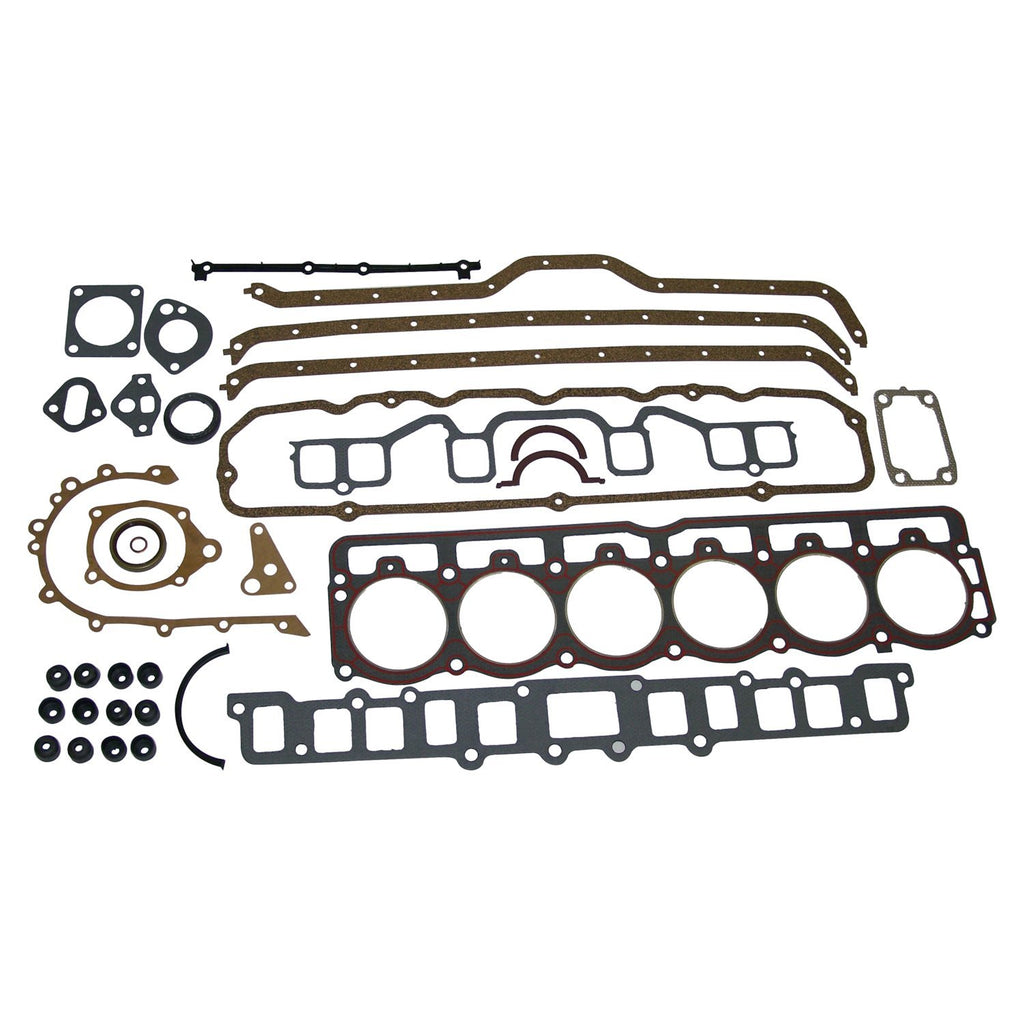 Crown Automotive Jeep Replacement J8124691 Complete Engine Overhaul Set for 86-90 Jeep CJs, YJ, SJ, J-Series w/ 4.2L Engine for Select Jeep CJ5, Jeep CJ6, Jeep CJ7, Jeep Cherokee, Jeep Grand Wagoneer, Jeep J-100, Jeep J-2500, Jeep J-2600, Jeep J-3800,