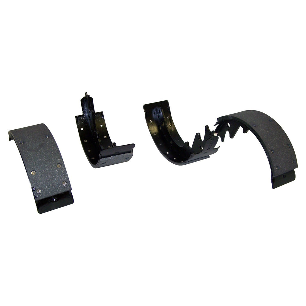 Crown Automotive Jeep Replacement J8125847 Brake Shoe Set for DJ Postal Jeep w/ 9" Drums for Select Jeep DJ5
