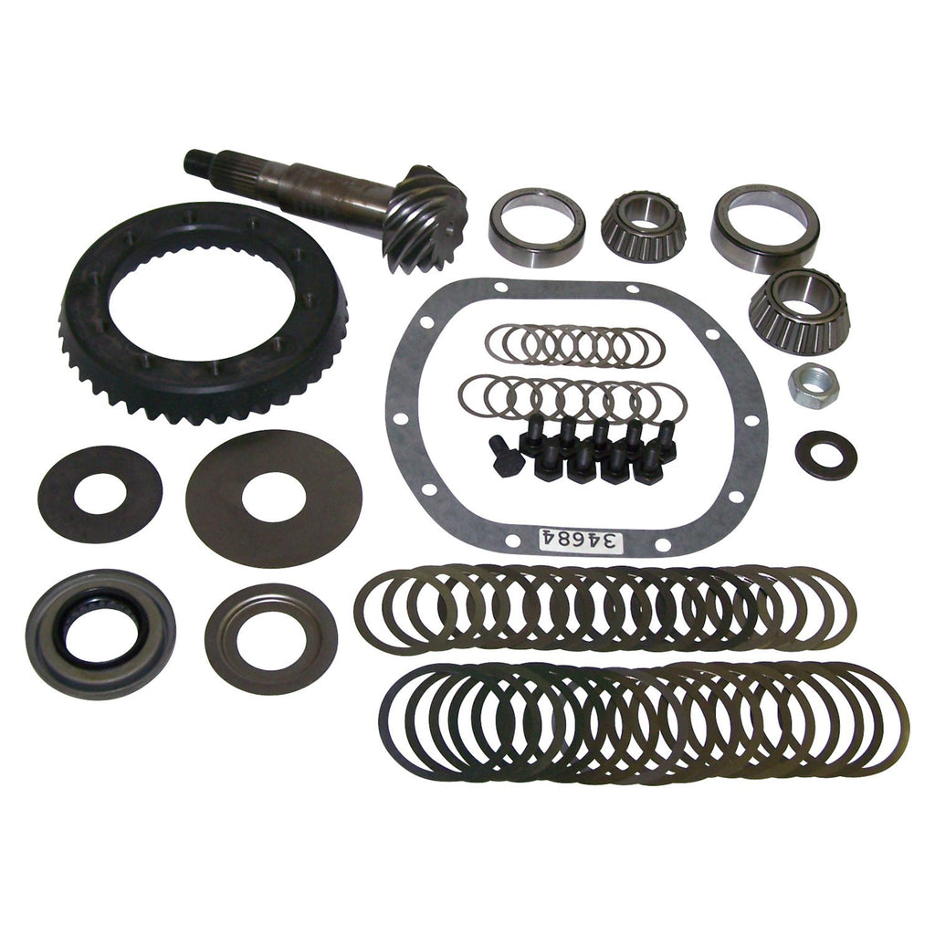 Crown Automotive Jeep Replacement J8126494 Ring & Pinion Kit for Select Jeep Vehicles w/ Dana 30 Front Axle, 4.10 Ratio