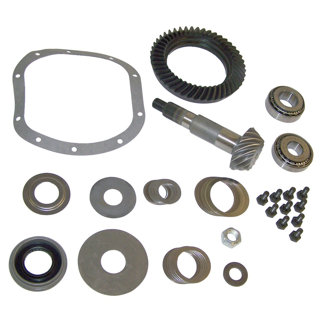 Crown Automotive Jeep Replacement J8126518 Ring & Pinion Kit for Various Jeep Vehicles w/ Dana 30 Front Axle, 3.54 Ratio for Select Jeep CJ5, Jeep CJ6, Jeep CJ7, Jeep Commando, Jeep J-100, Jeep J-2500, Jeep J-2600, Jeep J-3800, Jeep J-4500, Jeep J-4600,