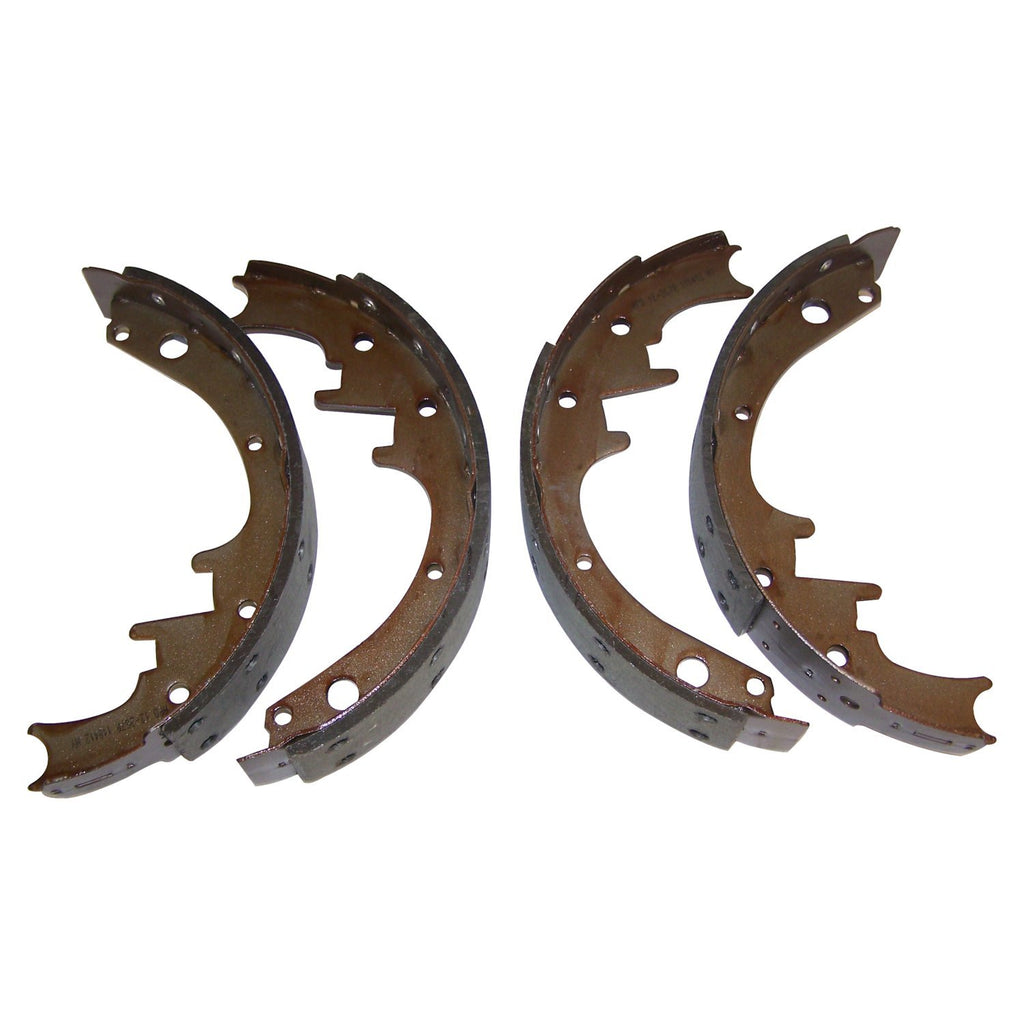 Crown Automotive Jeep Replacement J8133818 Brake Shoe & Lining Set for 1978-89 Jeep CJs, XJ, MJ, YJ w/ 10" x 1-3/4" Drums for Select Jeep CJ5, Jeep CJ7, Jeep Cherokee, Jeep Comanche, Jeep Scrambler, Jeep Wrangler