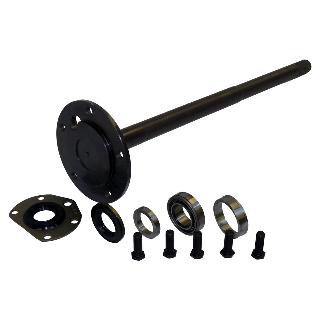 Crown Automotive Jeep Replacement J81338851 Left Rear One Piece Axle Kit for 1982-86 Jeep CJ-7, CJ-8, 25-5/8" Overall Length for Select Jeep CJ7, Jeep Scrambler