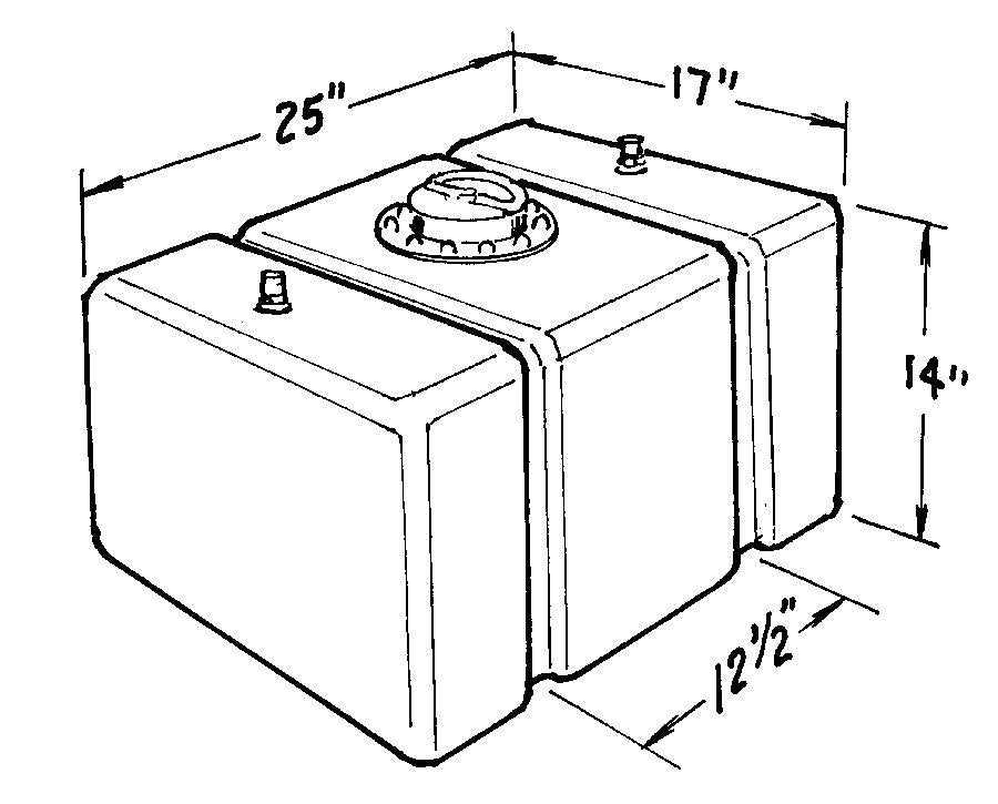 JAZ 200-222-01 22-Gallon C/T Fuel Cell