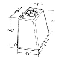 Load image into Gallery viewer, JAZ 290-103-01 3-Gallon Econo Rail Fuel Cell