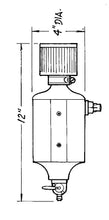 Load image into Gallery viewer, JAZ 605-025-01 Black Breather Tank AN-6