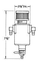 Load image into Gallery viewer, JAZ 605-375-01 Mini-Breather Tank w/3/8in Fittings