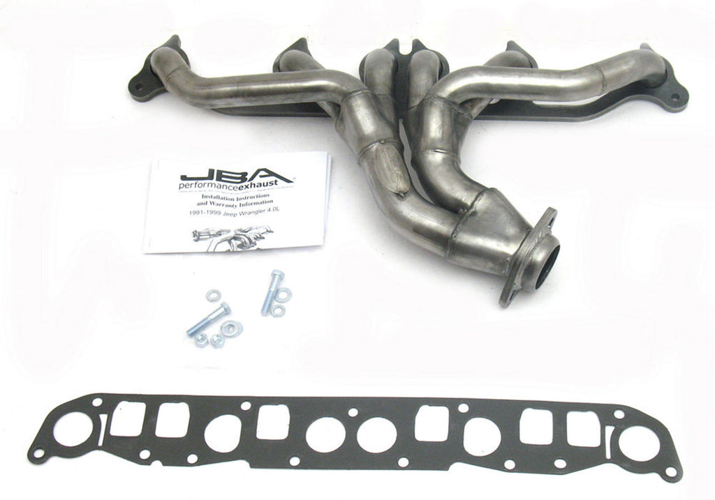 JBA PERFORMANCE EXHAUST 1526S Headers - 91-99 Jeep Wrangler 4.0L