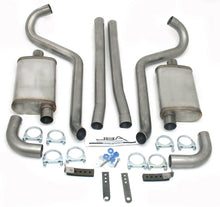 Load image into Gallery viewer, JBA PERFORMANCE EXHAUST 40-2650 Exhaust System w/Turndws - 67-70 Mustang