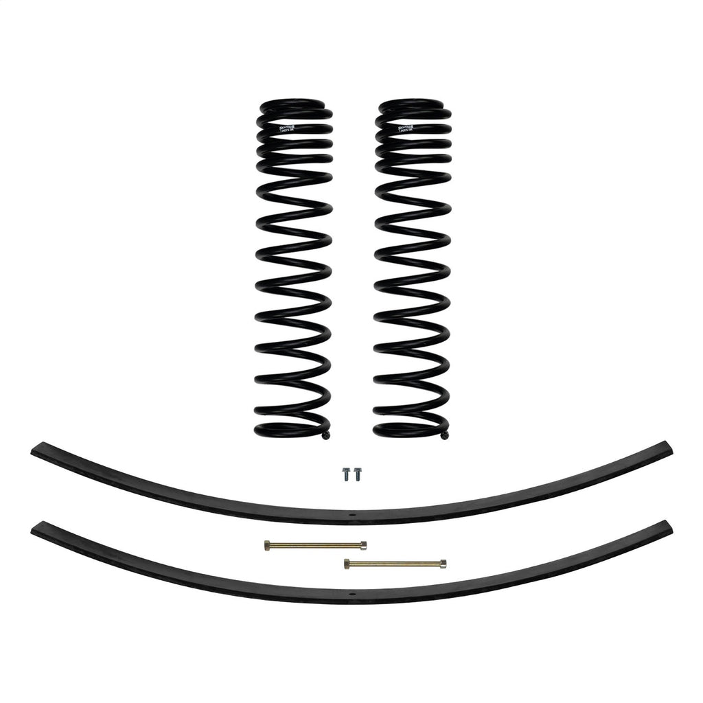 Skyjacker JC301BLT 3 in. Component Box With Front Dual Rate LT Coil Springs and Rear Add A Leafs. for Select Jeep Cherokee