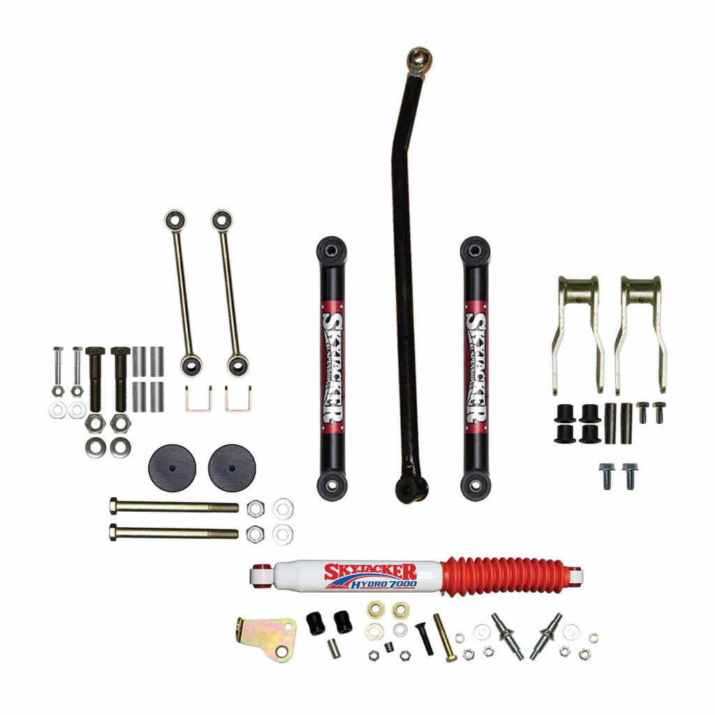 Skyjacker JC45 4.5 in. Component Box With Front Adjustable Track Bar and Lower Control Arms. for Select Jeep Cherokee