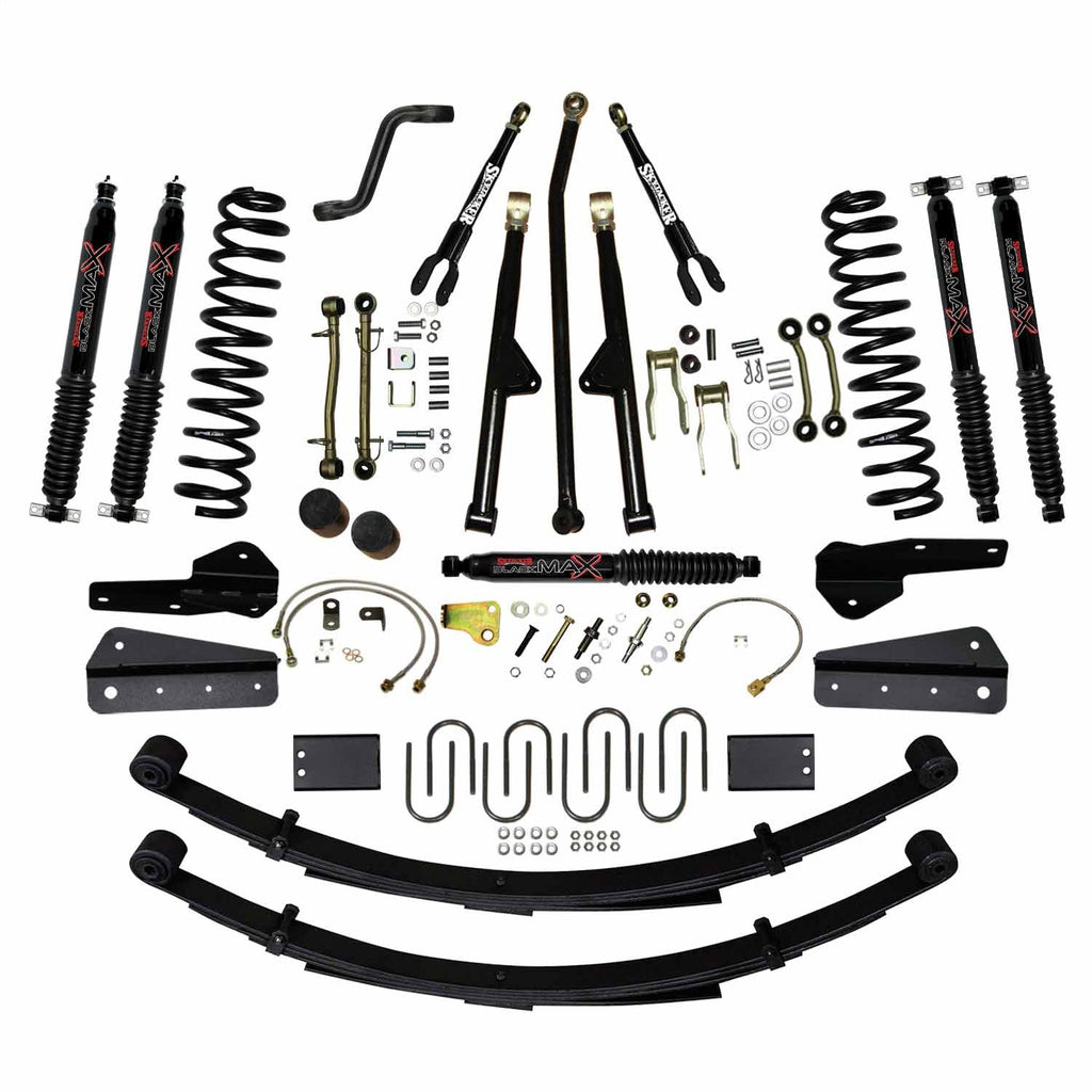 Skyjacker JC6258KSBLT 6 Inch Rock Ready 2 Suspension Lift System for Select Jeep Cherokee