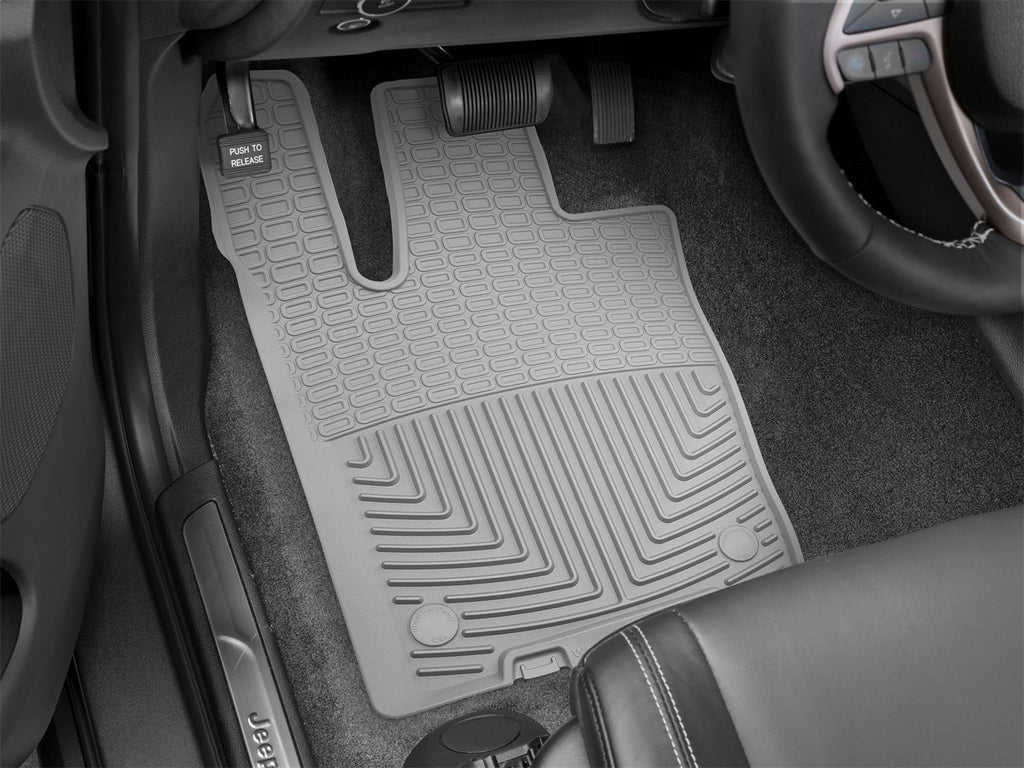 Weathertech W399GR All Weather Floor Mats for Select Dodge Durango, Jeep Grand Cherokee, Jeep Grand Cherokee WK
