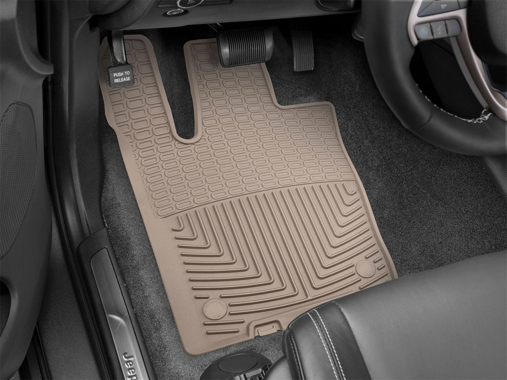 Weathertech W399TN All Weather Floor Mats for Select Dodge Durango, Jeep Grand Cherokee, Jeep Grand Cherokee WK