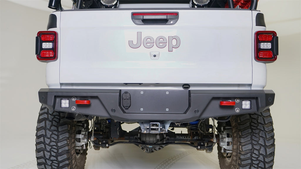 Fab Fours JT20-Y1952-B Standard Rear Bumper for Select Jeep Gladiator