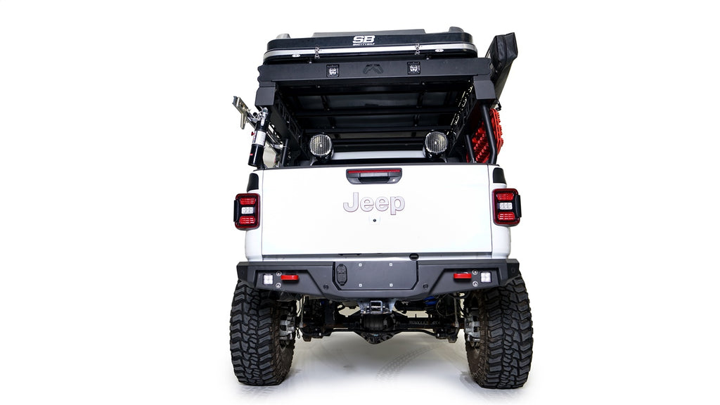 Fab Fours JT20-Y1952-1 Standard Rear Bumper for Select Jeep Gladiator