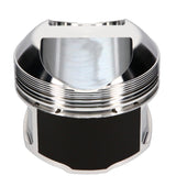 JE Pistons 353229S Piston Single, 2618, Dome, 3.307 Bore, 1.335 CD, 0.866 Pin, Set of 1.