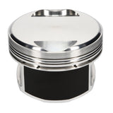 JE Pistons 353245S Piston Single, 2618, Dome, 3.858 Bore, 1.335 CD, 0.866 Pin, Set of 1.