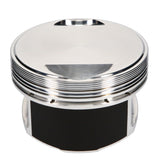 JE Pistons 353298S Piston Single, 2618, Dome, 3.820 Bore, 1.290 CD, 0.905 Pin, Set of 1.