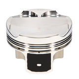 JE Pistons 345623S Piston Single, 2618, Inv Dome/Dish, 3.406 Bore, 1.245 CD, 0.827 Pin, Set of 1.