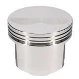 JE Pistons 213458S Piston Single, 4032, Flat Top, 4.375 Bore, 2.062 CD, 0.990 Pin, Set of 1.