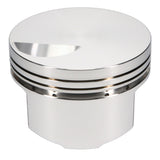 JE Pistons 142974S Piston Single, 4032, Flat Top, 4.320 Bore, 1.395 CD, 0.990 Pin, Set of 1.