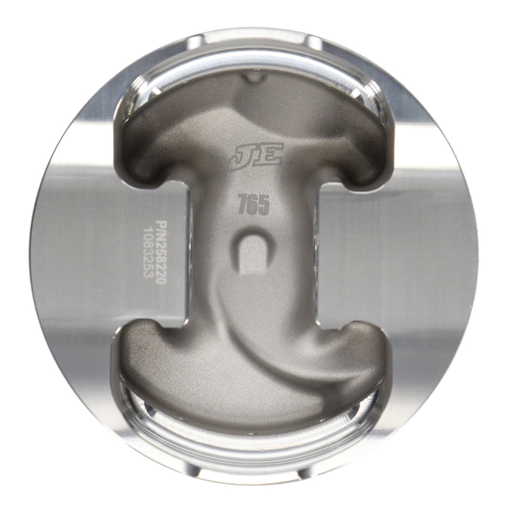 Piston-Single,-2618,-Dome,-4.350-Bore,-1.765-Cd,-0.990-Pin,-Set-Of-1.