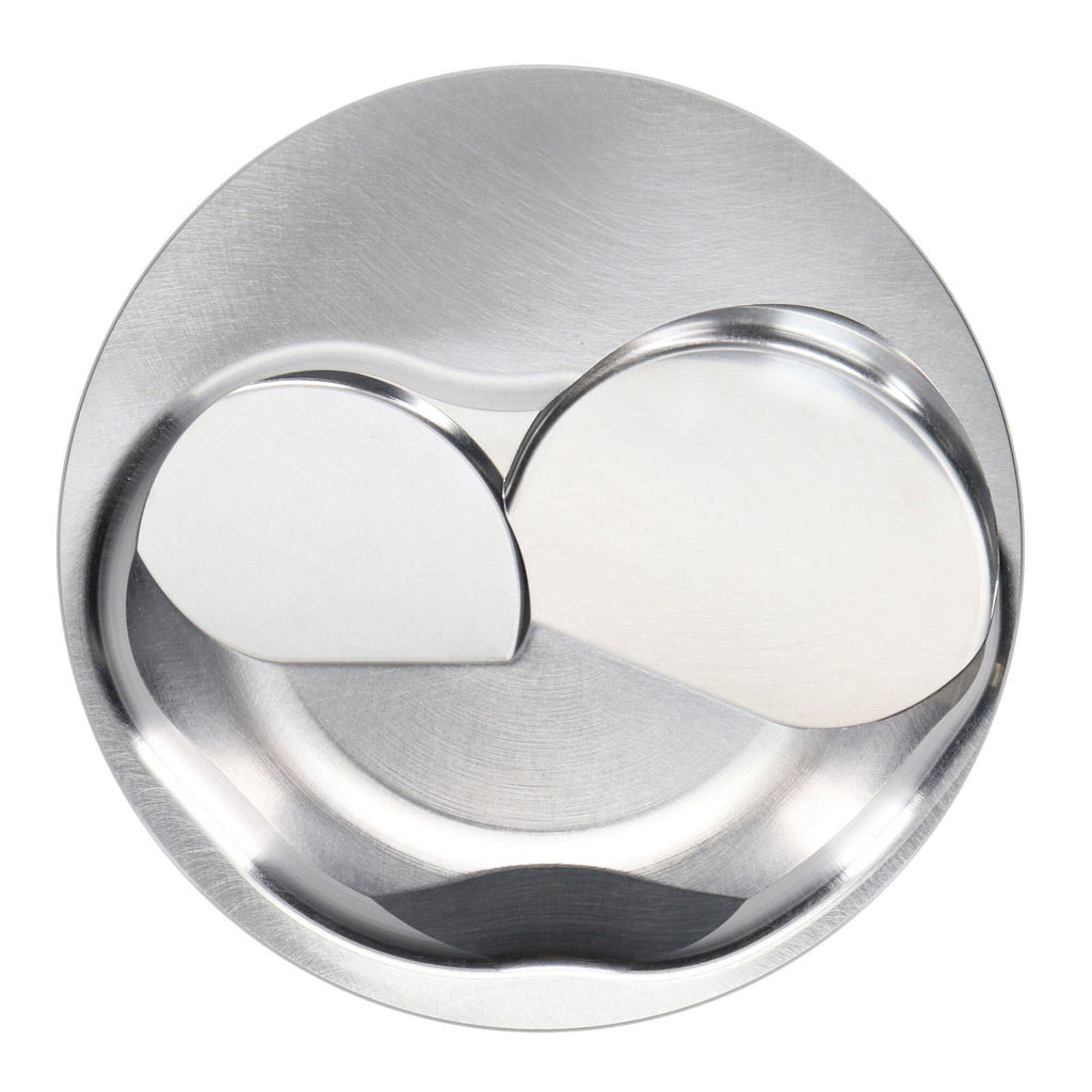 Piston-Single,-2618,-Dome,-4.350-Bore,-1.765-Cd,-0.990-Pin,-Set-Of-1.