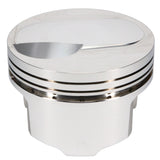 JE Pistons 338167S Piston Single, 4032, Dome, 4.530 Bore, 1.645 CD, 0.990 Pin, Set of 1.