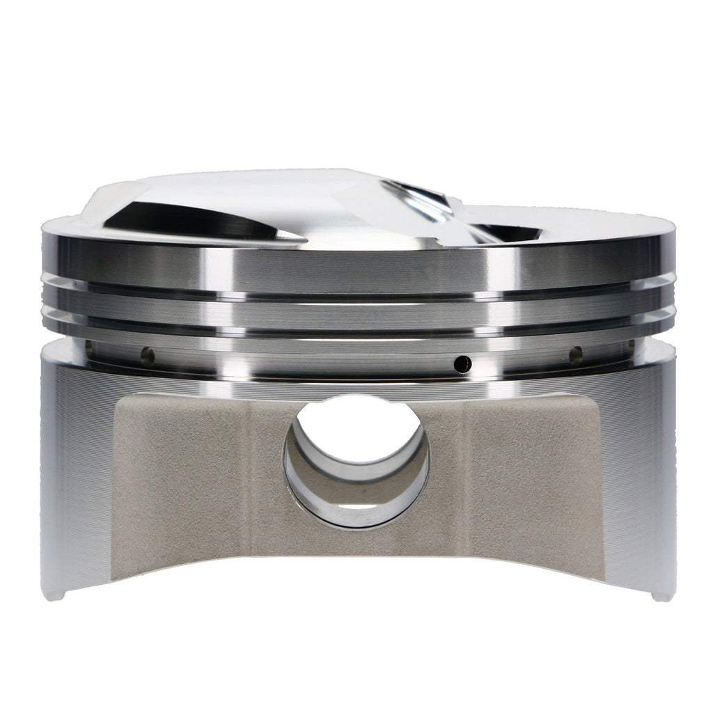 Piston-Single,-2618,-Dome,-4.560-Bore,-1.465-Cd,-0.990-Pin,-Set-Of-1.