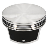JE Pistons 321245L Piston Single, 2618, Flat Top, 3.898 Bore, 1.175 CD, 0.927 Pin, Set of 1.