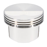 JE Pistons 156431S Piston Single, 4032, Flat Top, 4.160 Bore, 1.590 CD, 0.980 Pin, Set of 1.