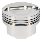JE Pistons 154167S Piston Single, 4032, Inv Dome/Dish, 4.440 Bore, 1.520 CD, 0.990 Pin, Set of 1.