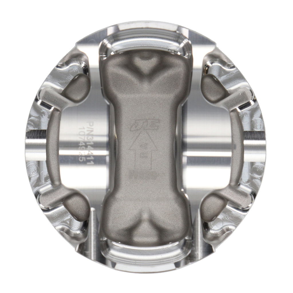 Piston-Single,-2618,-Inv-DomeDish,-3.650-Bore,-1.174-Cd,-0.866-Pin,-Set-Of-1.