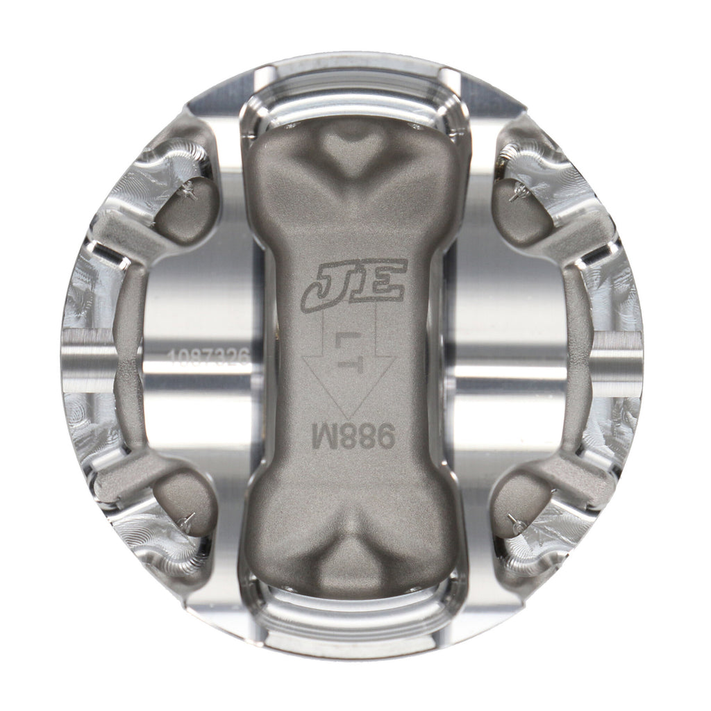 Piston-Single,-2618,-Inv-DomeDish,-3.562-Bore,-1.220-Cd,-0.866-Pin,-Set-Of-1.