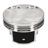 JE Pistons 314655L Piston Single, 2618, Flat Top, 3.701 Bore, 1.200 CD, 0.866 Pin, Set of 1.