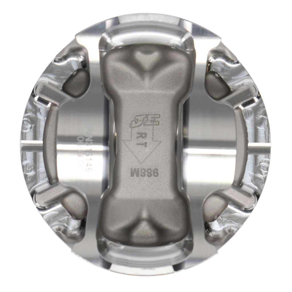 Piston-Single,-2618,-Inv-DomeDish,-3.652-Bore,-1.240-Cd,-0.905-Pin,-Set-Of-1.