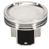 JE Pistons 322466S Piston Single, 2618, Inv Dome/Dish, 3.701 Bore, 1.604 CD, 0.945 Pin, Set of 1.