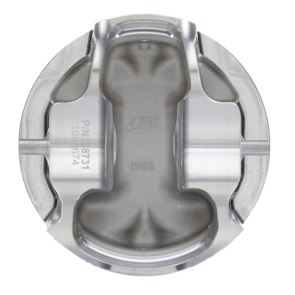 Piston-Single,-2618,-Inv-DomeDish,-3.445-Bore,-1.220-Cd,-0.866-Pin,-Set-Of-1.