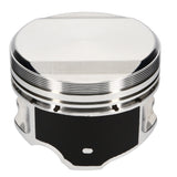 JE Pistons 361298S Piston Single, 2618, Inv Dome/Dish, 3.396 Bore, 1.253 CD, 0.866 Pin, Set of 1.
