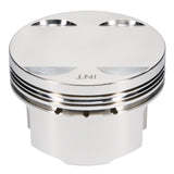 JE Pistons 302301 Piston Set, 2618, Flat Top, 3.307 Bore, 1.181 CD, 0.787 Pin, Set of 4.