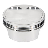 JE Pistons 321261L Piston Single, 2618, Dome, 3.760 Bore, 1.198 CD, 0.866 Pin, Set of 1.