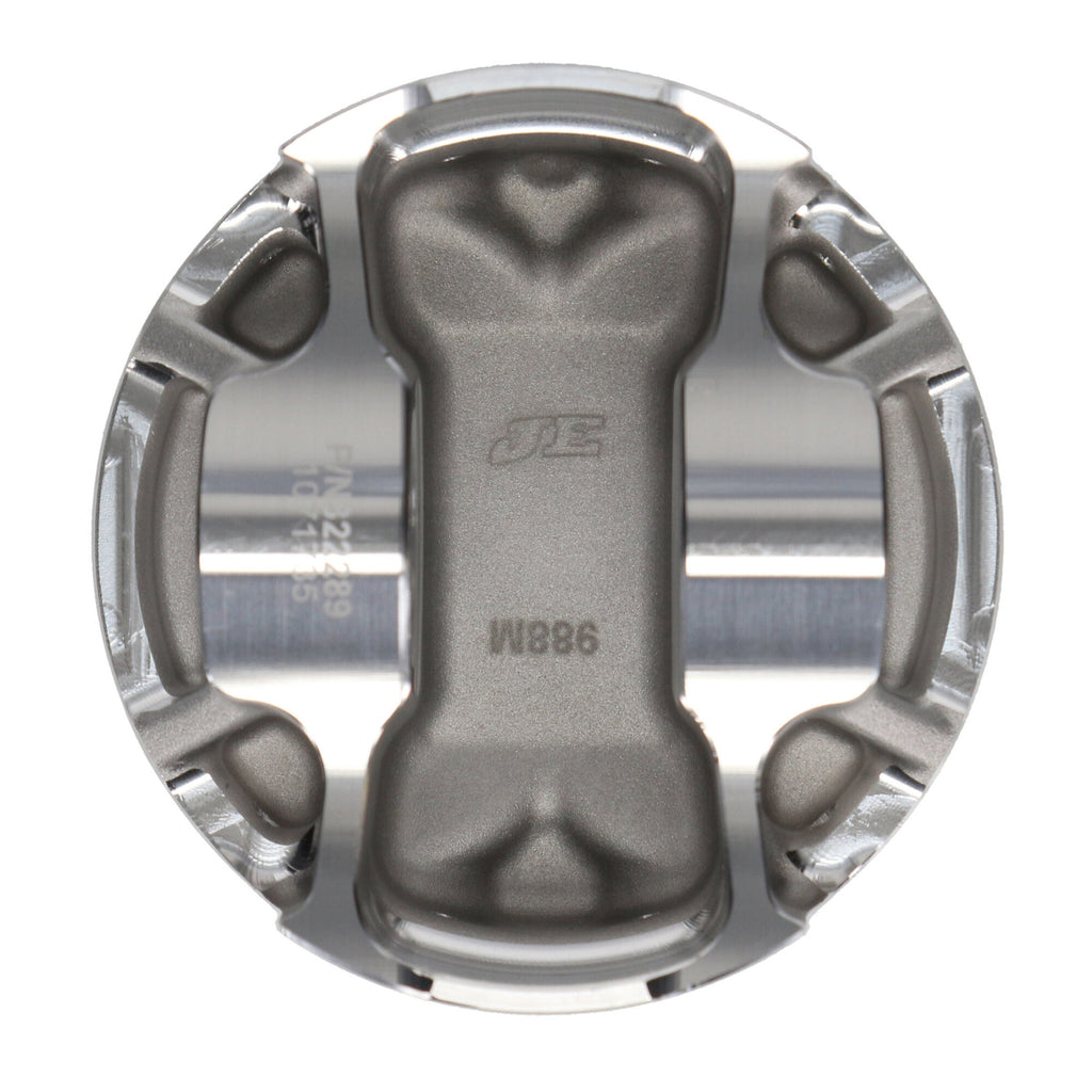 Piston-Single,-2618,-Inv-DomeDish,-3.425-Bore,-1.255-Cd,-0.866-Pin,-Set-Of-1.