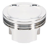 JE Pistons 291879 Piston Set, 2618, Inv Dome/Dish, 3.504 Bore, 1.260 CD, 0.787 Pin, Set of 4.