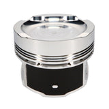 JE Pistons 279949S Piston Single, 2618, Flat Top, 3.307 Bore, 1.592 CD, 0.787 Pin, Set of 1.